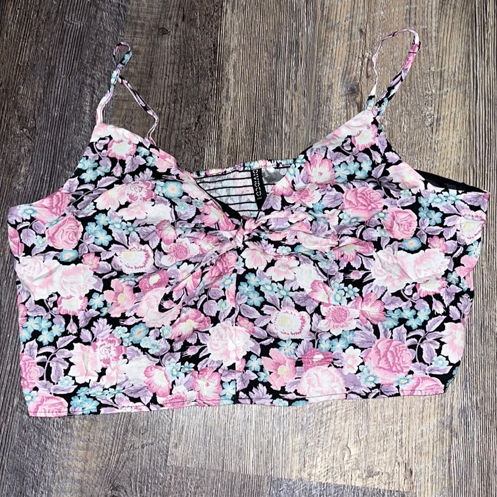 Floral Crop Top